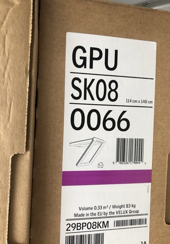 Velux dachfenster sk08 gpu - dachfenster,