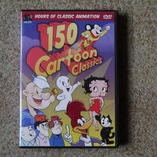 4 DVD Set 150 Cartoon Classics