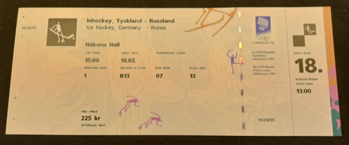 Orig ticket olympische - ticket,