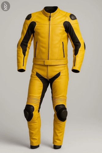 Yellow motorcycle racing - yellow,