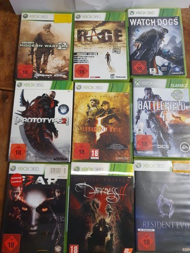 Xbox 360 spiele sammlung - 9x,