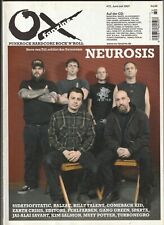 ✪ OX #72/2007 Neurosis ohne CD MUSIK-MAGAZIN *Billy Talent *Earth Crisis *Sparta