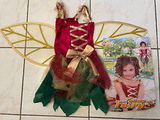Kinder Herbstfee & Flügel Kostüm - Karneval Fee Elfe Kleid Mädchen Gr. 104