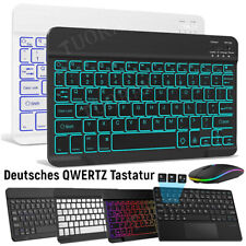 QWERTZ Tastatur Maus Kabellos