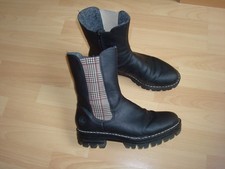 Rieker Stiefeletten Chelsea Stiefel Winterschuhe Gr. 39 schwarz 