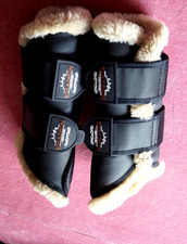 ESKADRON HERITAGE GAMASCHEN   SET GR: M BLACK FAUX