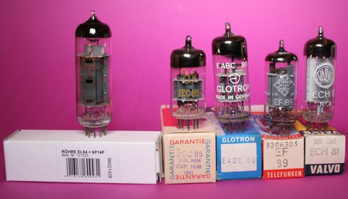 Radioröhren el84 ecc85 - el84,