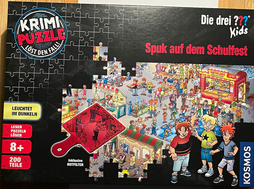 Kosmos krimi puzzle die drei - kosmos,