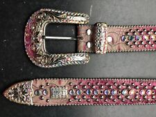 Damen Gürtel mit Swarovski Steine - b.b.simon - Made Los Angeles / US