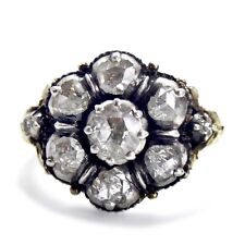 JUGENDSTIL DIAMANT ROSEN RING