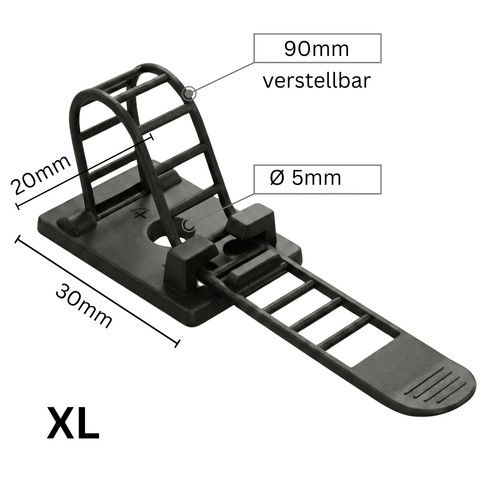 Kabelhalter selbstklebend