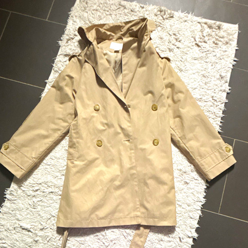 Zara trenchcoat mantel beige - mantel,