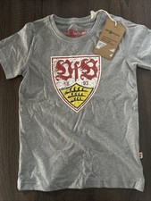 VfB Stuttgart T-Shirt Wappen grau Gr. 116