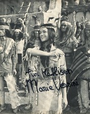 Karl May: Marie Versini Originalautogramm als "Nscho-Tschi" in Winnetou I