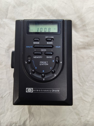 Elite mini cassette radio uhr - elite,
