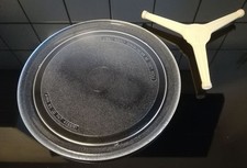 Mikrowelle Glas Teller Drehkreuz Mikrowellenteller 27,2cm