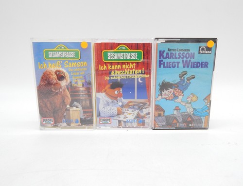 Mc hörspielkassetten - 3x,