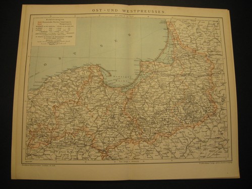 Ost und westpreussen landkarte - ost,