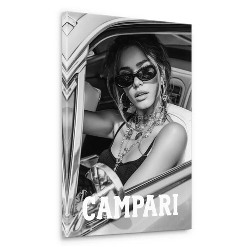 Campari frau auto schwarz - frau,