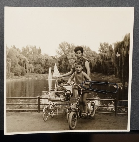 Foto ansicht ententeich frau - ansicht,