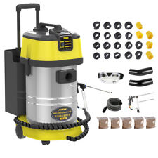 KFZ Mobil Sandstrahlgerät Sandstrahlanlage Walnusspulver Sandstrahler Reiniger 