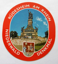 Souvenir-Aufkleber Rüdesheim