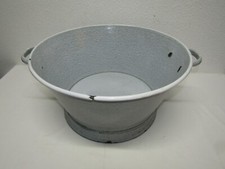 alte runde Emaile Schüssel
