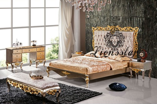 Luxus bett barockstil - luxus, im