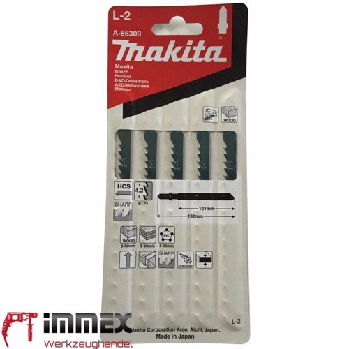 Makita stichsägeblätter holz - stichsägeblätter,