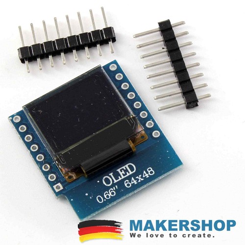 Oled shield für d1 - 0,66″,