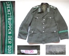 DDR NVA Grenztruppen 1990 Feldwebel Uniform Jacke m56 East german Border troops