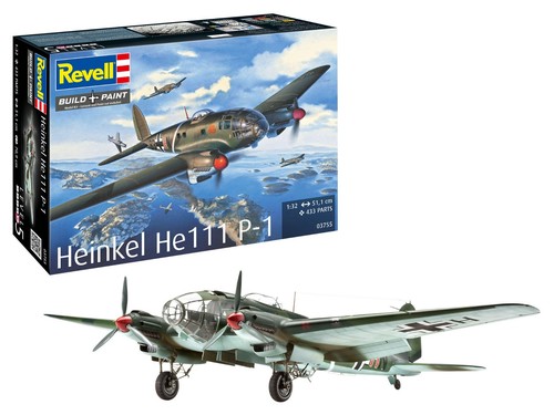 Revell 03755 heinkel 111 - revell,