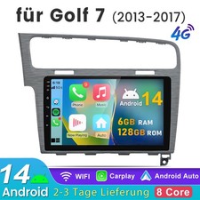 Carplay Android Autoradio Für VW Golf VII MK7 2012-2017 GPS Navi WIFI 4G SWC DAB