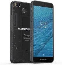 Fairphone 3 64GB Dual-SIM schwarz Smartphone ohne Simlock Gut – Refurbished
