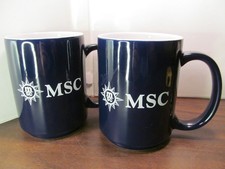 2 x MSC Cruise Line navy blue