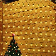 1x1m 2x2m 3x2mLED Lichternetz Außen Innen LichterketteLichtervorhang Party Garte