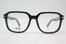 Brille DIOR Black SuitO S51 Schwarz Silber Oval Brillengestell eyeglasses Neu
