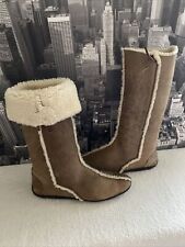 Prada Lammfell Stiefel