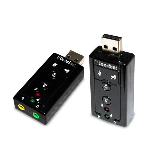 Externe soundkarte usb 7 - soundkarte, 7.1
