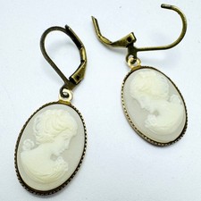 Edle Gablonzer Gemmen-Ohrringe