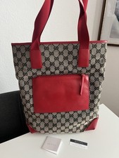 Gucci Hobo Canvas Shoulder Bag