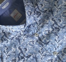 SIGNUM Herren Hemd Gr L Slim