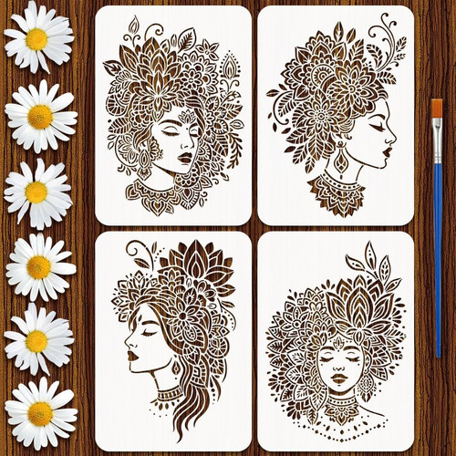 Stück mandala frauen - 4,