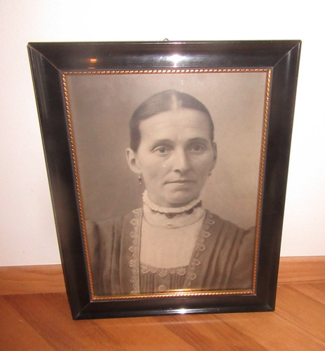 Antiker schwarzer holzrahmen - antiker,,