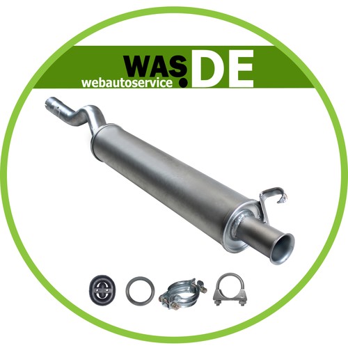 Auspuff mittelschalldämpfer - auspuff,