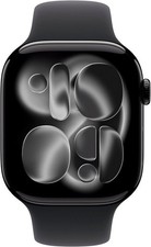 Apple Watch Series 11, GPS, 46mm, Diamantschwarz – Ohne Zubehör