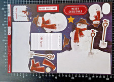 Stanzbogen Kartenaufleger