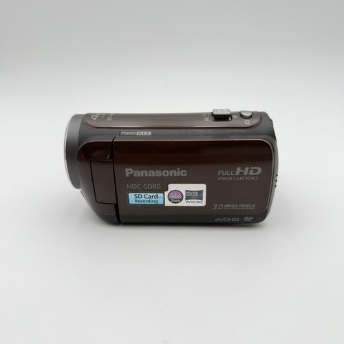 Panasonic hdc sd80 full - panasonic, hd