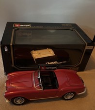 Bburago Burago Modellauto 1:18 Lancia Aurelia B24 Spider 1955 Cod. 3010, Rot OVP