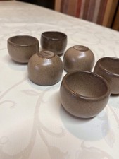 Melitta Friesland Ceracron Heidelberg Effekt Eierbecher Braun Set 6 Stück